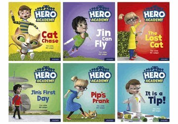 Hero Academy: Oxford Level 1/1+, Lilac/Pink Book Band: Mixed pack, Häftad