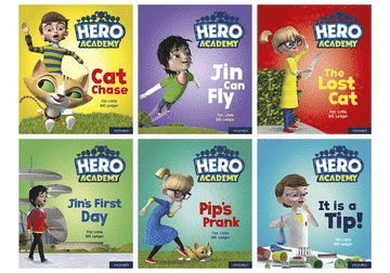 bokomslag Hero Academy: Oxford Level 1/1+, Lilac/Pink Book Band: Mixed pack