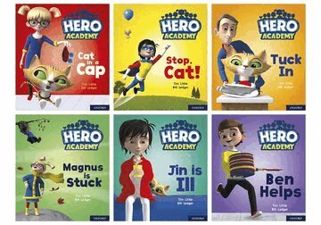 Hero Academy: Oxford Level 1+, Pink Book Band: Mixed pack, Häftad