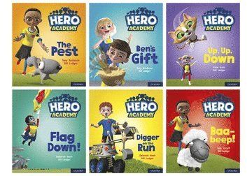 Hero Academy: Oxford Level 4, Light Blue Book Band: Mixed pack, Häftad