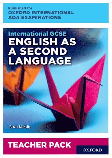 bokomslag OxfordAQA International GCSE English as a Second Language (9280)