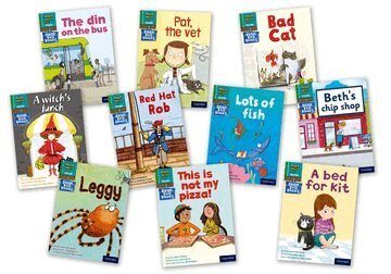 Adrian Bradbury, Alison Hawes, Karra McFarlane - Read Write Inc. Phonics Book Bag Books: Green Set 1 Book Bag Books (Mixed Pack of 10), Häftad