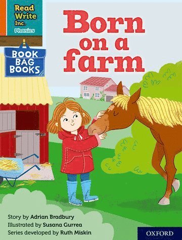 bokomslag Read Write Inc. Phonics: Born on a farm (Orange Set 4 Book Bag Book 8)