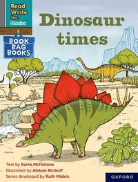 bokomslag Read Write Inc. Phonics: Dinosaur times (Grey Set 7 Book Bag Book 12)