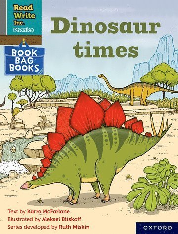 bokomslag Read Write Inc. Phonics: Dinosaur times (Grey Set 7 Book Bag Book 12)