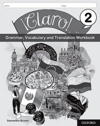bokomslag Â¡Claro! 2 Grammar, Vocabulary and Translation Workbook (Pack of 8)