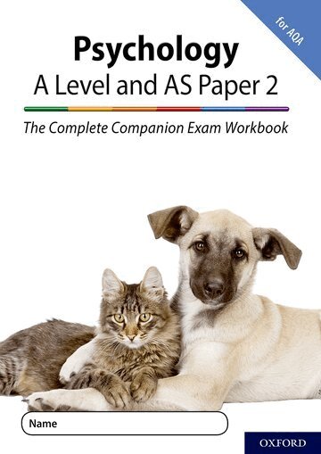 Rob McIlveen, Clare Compton - The Complete Companions for AQA Fourth Edition: 16-18: AQA Psychology A Level: Year 1 and AS Paper 2 Exam Workbook, Häftad