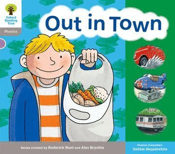 Roderick Hunt, Debbie Hepplewhite, Kate Ruttle - Oxford Reading Tree: Level 1: Floppy's Phonics: Sounds and Letters: Out in Town, Häftad