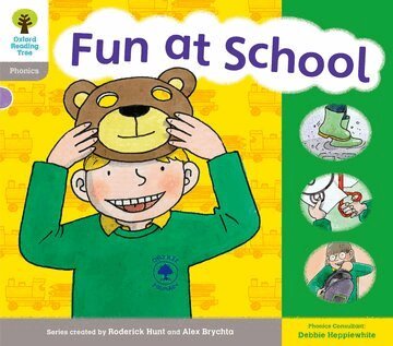 Roderick Hunt, Debbie Hepplewhite, Kate Ruttle - Oxford Reading Tree: Level 1: Floppy's Phonics: Sounds and Letters: Fun At School, Häftad
