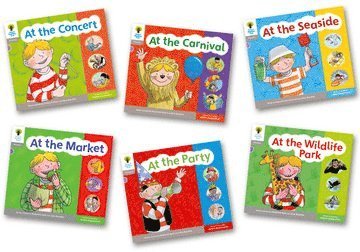 Oxford Reading Tree: Level 1 More A: Floppy's Phonics: Sounds Books: Pack of 6