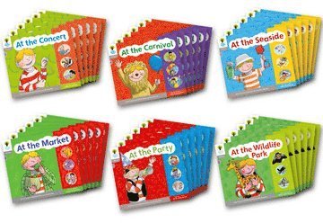 Oxford Reading Tree: Level 1 More A: Floppy's Phonics: Sounds Books: Class Pack of 36 1