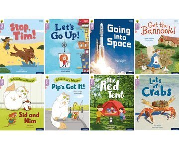 Oxford Reading Tree Word Sparks: Level 1+: Mixed Pack of 8, Häftad