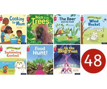 bokomslag Oxford Reading Tree Word Sparks: Oxford Level 4: Class Pack of 48