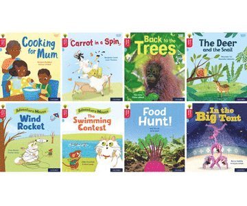 Oxford Reading Tree Word Sparks: Level 4: Mixed Pack of 8