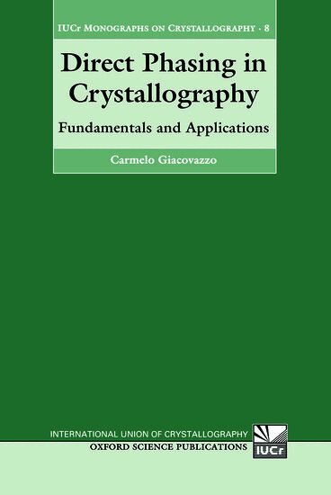 Carmelo Giacovazzo - Direct Phasing in Crystallography, Inbunden