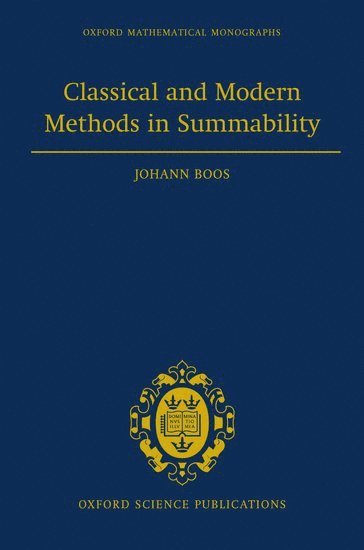 bokomslag Classical and Modern Methods in Summability