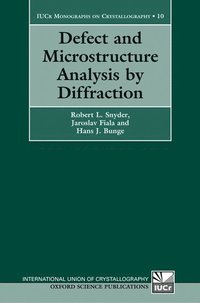 bokomslag Defect and Microstructure Analysis by Diffraction