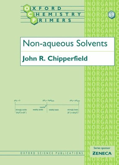 John R. Chipperfield - Non-Aqueous Solvents, Häftad