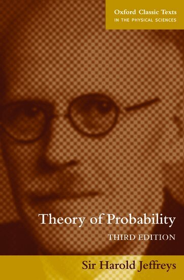 Harold Jeffreys - The Theory of Probability, Häftad