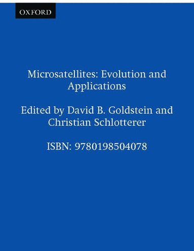 bokomslag Microsatellites: Evolution and Applications