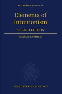bokomslag Elements of Intuitionism