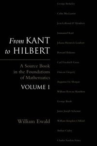 bokomslag From Kant to Hilbert Volume 1