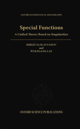 bokomslag Special Functions