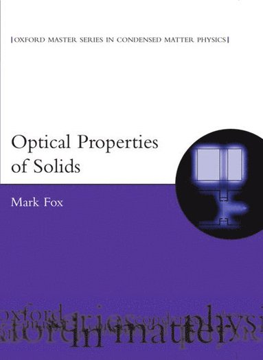 bokomslag Optical Properties of Solids