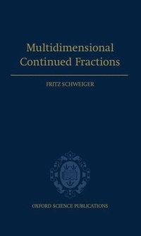 bokomslag Multidimensional Continued Fractions