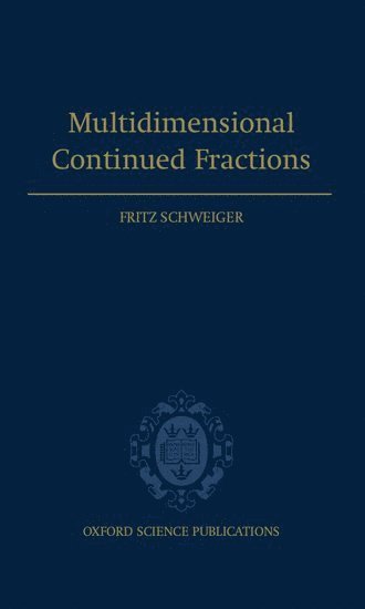 Multidimensional Continued Fractions 1