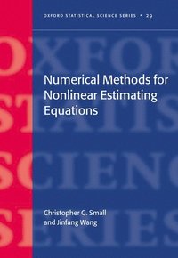bokomslag Numerical Methods for Nonlinear Estimating Equations