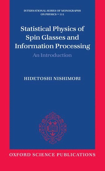 Statistical Physics of Spin Glasses and Information Processing 1