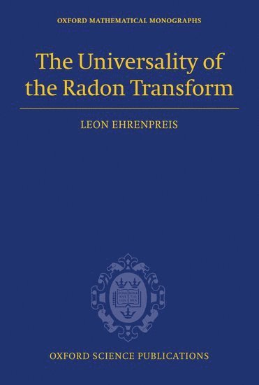 bokomslag Universality of the Radon Transform