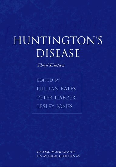 Gillian Bates, Peter Harper, Lesley Jones - Huntington's Disease, Inbunden