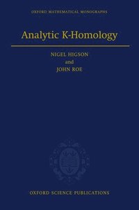 bokomslag Analytic K-Homology