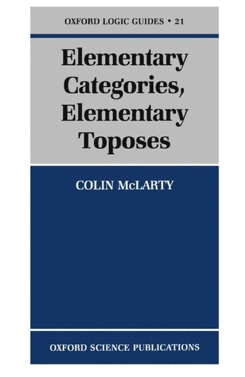 Elementary Categories, Elementary Toposes 1