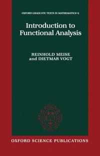 bokomslag Introduction to Functional Analysis