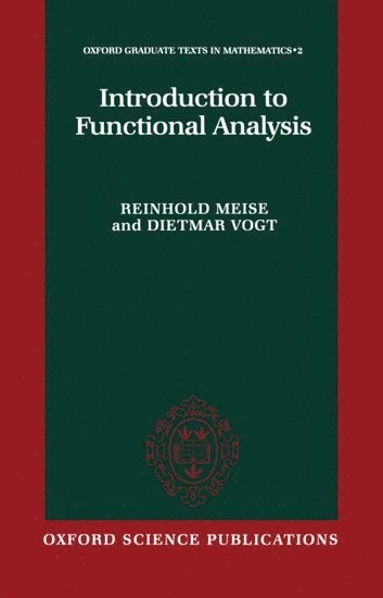 Introduction to Functional Analysis 1