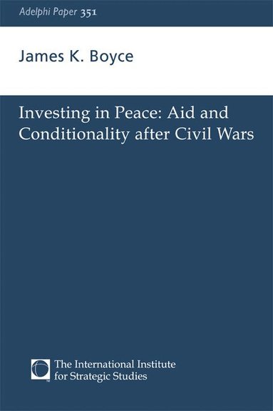 James K. Boyce - Investing in Peace, Häftad