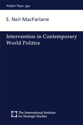 Neil Macfarlane - Intervention in Contemporary World Politics, Häftad