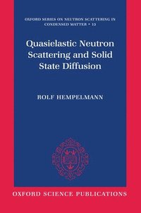 bokomslag Quasielastic Neutron Scattering and Solid State Diffusion