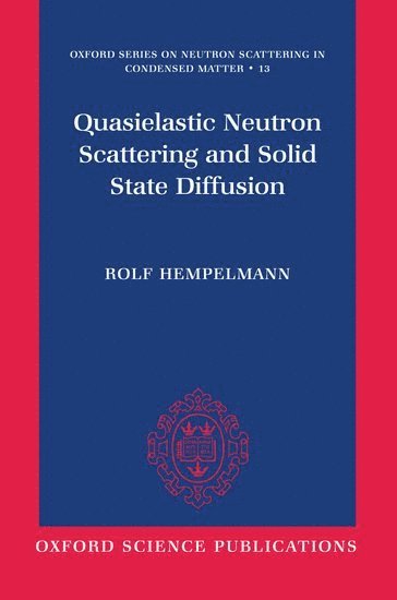 bokomslag Quasielastic Neutron Scattering and Solid State Diffusion