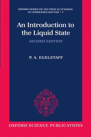 bokomslag An Introduction to the Liquid State