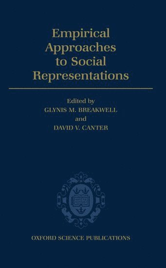 bokomslag Empirical Approaches to Social Representations