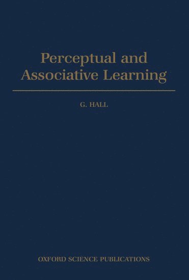 bokomslag Perceptual and Associative Learning