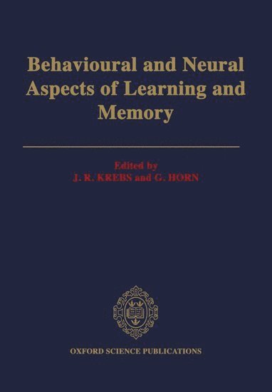 bokomslag Behavioural and Neural Aspects of Learning and Memory