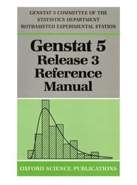 bokomslag GenstatTM 5 Release 3 Reference Manual