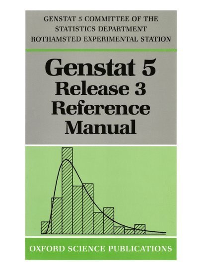 GenstatTM 5 Release 3 Reference Manual 1