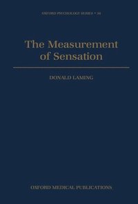 bokomslag The Measurement of Sensation
