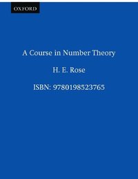 bokomslag A Course in Number Theory
